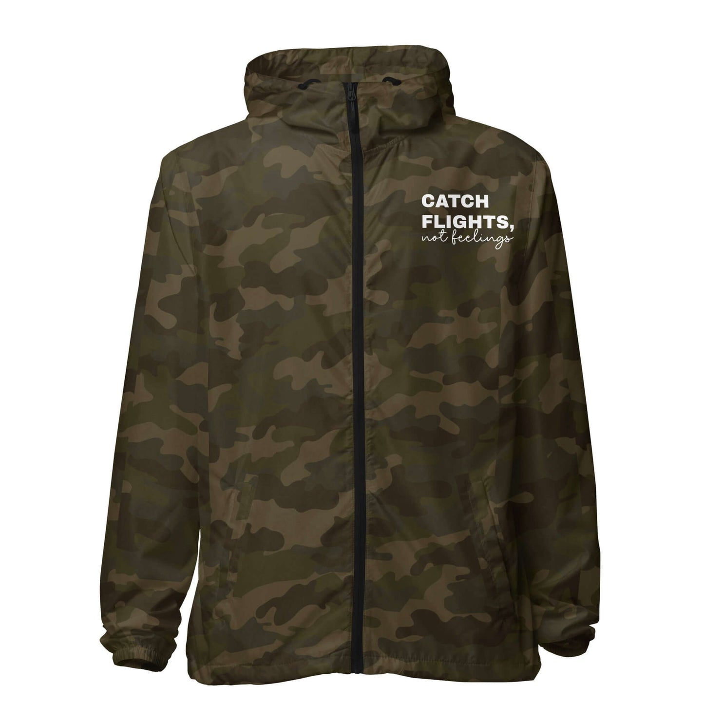 Catch Flights, Not Feelings Windbreaker