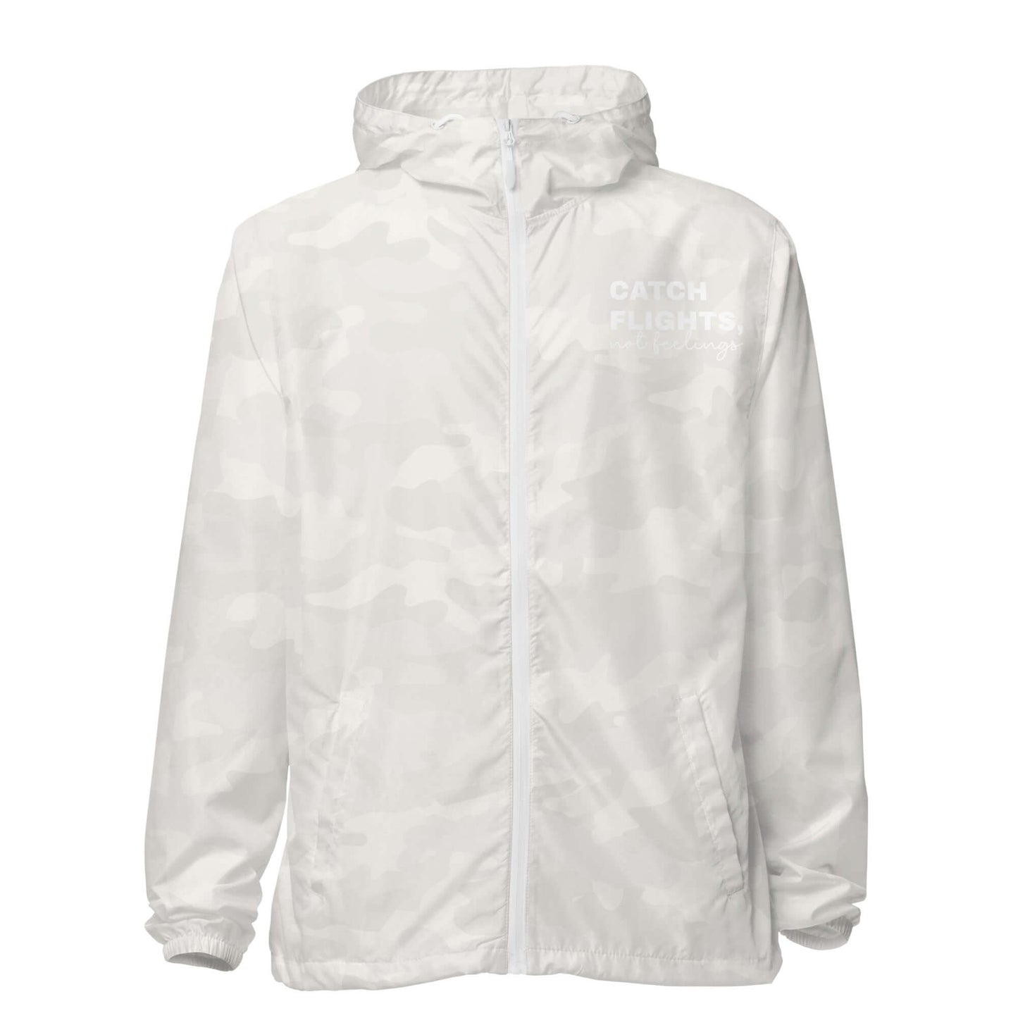Catch Flights, Not Feelings Windbreaker